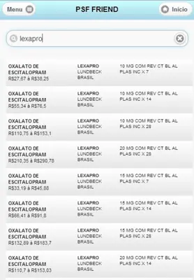 Medicamento, CID10, Bulário... android App screenshot 1